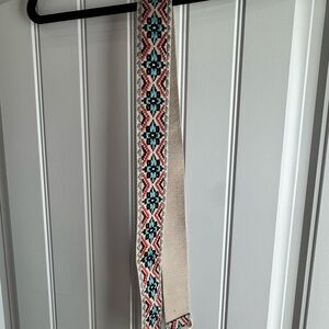 Kenzkustomz Adjustable Purse Strap Aztec Boho Bag Strap Gold Hardware